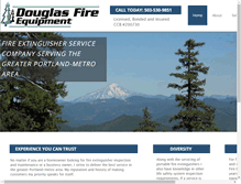 Tablet Screenshot of douglas-fire-equipment.com